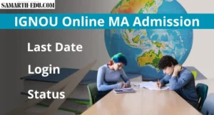 IGNOU Online MA admission 2025-26